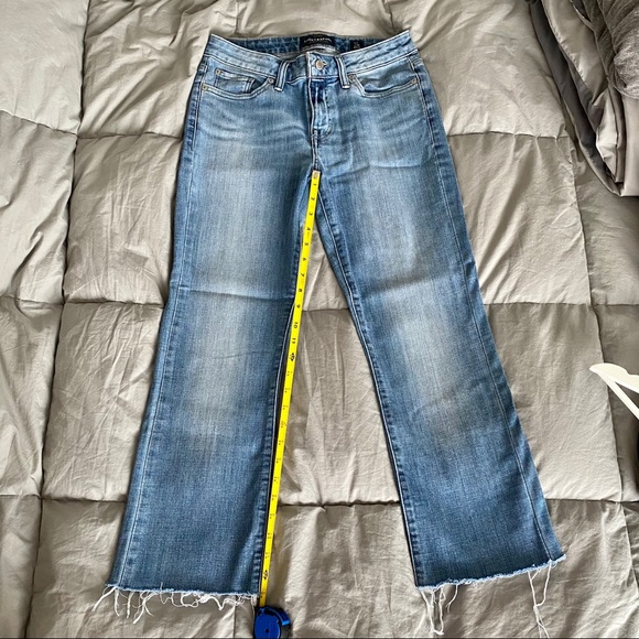 Lucky Brand Cropped Bootcut Jeans Size 6 - Picture 2 of 10